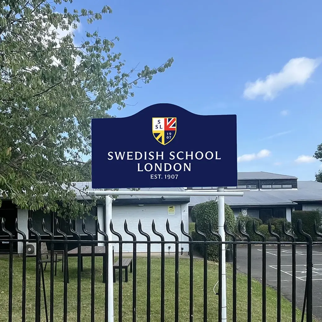 Swedish School London Signage